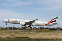 A6-ECS @ LMML - B777 A6-ECS Emirates Airlines - by Raymond Zammit