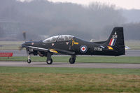 ZF338 @ EGXU - Shorts Tucano T1 ZF338 1 FTS RAF Linton-on-Ouse 4/3/11 - by Grahame Wills