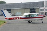 LN-ALK @ EBAW - At Antwerp Airport. - by Jef Pets