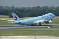 HL7629 @ VIE - Korean Air Cargo Boeing 777-300 - by Thomas Ramgraber