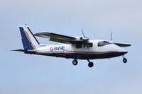 G-RVNE @ EGSH - Landing at Norwich. - by Graham Reeve