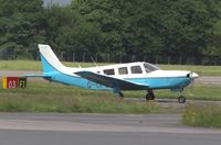 G-OPSL @ EGKB - Taxiiing to take off at Biggin Hill - by Chris Holtby