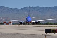 N492WN @ KBOI - On Juliet awaiting clearance for RWY 10R. - by Gerald Howard
