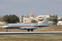 9H-VJR @ LMML - Bombardier BD-700 Global6000 9H-VJR Vistajet - by Raymond Zammit