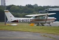 G-BZEC @ EGTF - Cessna 152 II at Fairoaks. Ex N4655M - by moxy