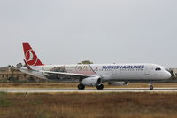 TC-JTP @ LMML - A321 TC-JTP Turkish Airlines - by Raymond Zammit
