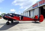 N9109R @ KTIX - Beechcraft C18S Twin Beech at Space Coast Regional Airport, Titusville (the day after Space Coast Warbird AirShow 2018)