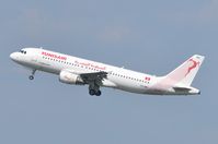 TS-IMU @ EBBR - Tunisair A320 taking-off. - by FerryPNL