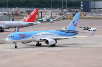 G-OOBC @ EGCC - In TUI livery at Manchester. - by Graham Reeve