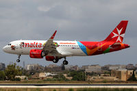 9H-NEO @ LMML - 1st A320N for Air Malta with Special Livery - by Keith Pisani