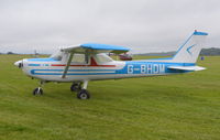 G-BHDM @ EGTB - Reims Cessna F152 at Wycombe Air Park. - by moxy