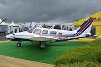 G-BEHU @ EGTB - Piper PA-34-200T Seneca II at Wycombe Air Park. - by moxy