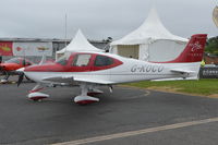 G-KOCO @ EGTB - Cirrus SR22 GTS Turbo at Wycombe Air Park. - by moxy