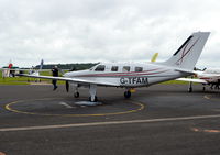 G-TFAM @ EGTB - Piper PA-46R-350T Malibu Matrix at Wycombe Air Park. Ex N6077F - by moxy