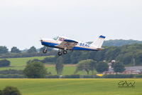 G-BEAC @ EGNJ - Takeoff Runway 20 - by Gareth Alan Watcham