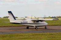 G-PDGX @ EGSH - Leaving Norwich, formerly OY-GNS. - by keithnewsome