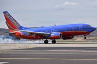 N7715E @ KBOI - Touch down on RWY 28R. - by Gerald Howard