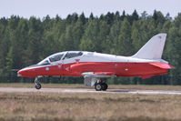 HW-376 @ EFJY - Departing to display at the 100th Anniversary of the Finnish Air Force Airshow - by alanh