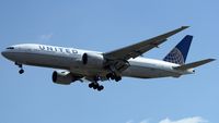 N78013 @ LLBG - Flight duration from Newark, USA, 09h:45m, landing on runway 26. - by ikeharel
