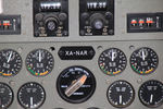 XA-NAR @ PAE - XA-NAR cockpit panel - by Pete Hughes