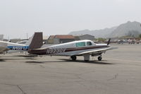 N9230V @ SZP - 1969 Mooney M20F EXECUTIVE, Lycoming IO-360-A1A 200 Hp, on transient ramp - by Doug Robertson