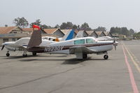 N9230V @ SZP - 1969 MOONEY M20F EXECUTIVE, Lycoming IO-360-A1A 200 Hp, on transient ramp - by Doug Robertson