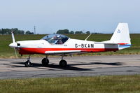 G-BKAM @ EGSH - Just landed at Norwich. - by Graham Reeve