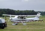 D-EDWQ @ EDVH - Cessna 172R at Hodenhagen airfield