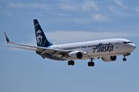 N274AK @ KBOI - On approach for RWY 28R. - by Gerald Howard