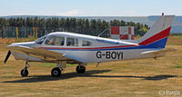 G-BOYI @ EGPN - Parked at Dundee - by Clive Pattle