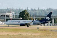 XA-MIA @ YVR - Port (left) side view. Samsung Galaxy 9 ad. - by Manuel Vieira Ribeiro