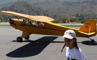 N6900H @ SZP - 1946 Piper J3C-65 CUB, Lycoming O-290 135 Hp big upgrade by STC, taxi back - by Doug Robertson