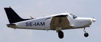 SE-IAM @ EGBP - Landing at Kemble - by Michael Vickers
