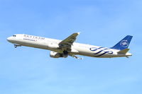 F-GTAE @ LFBD - Airbus A321-211, Take off rwy 23, Bordeaux-Mérignac airport (LFBD-BOD) - by Yves-Q