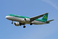 EI-DEB @ LFBD - Airbus A320-214, Short approach rwy 23, Bordeaux-Mérignac airport (LFBD-BOD) - by Yves-Q