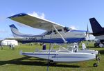 C-FAWL @ KLAL - Cessna 182R Skylane 'Super Sealane' on amphibious floats at 2018 Sun 'n Fun, Lakeland FL