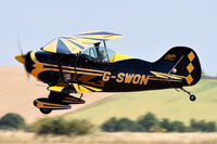 G-SWON @ EGSU - Landing at Duxford - by Graham Reeve