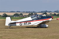 G-ATJA @ EGSU - About to depart from Duxford. - by Graham Reeve