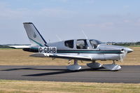 G-GBHB @ EGSU - Departing from Duxford. - by Graham Reeve