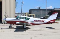 N123HM @ KRFD - Piper PA-24-250