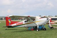 N186AZ @ KOSH - Cessna A185F - by Mark Pasqualino