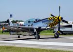 N51LW @ KLAL - North American P-51D Mustang (2-seater conversion) at 2018 Sun 'n Fun, Lakeland FL - by Ingo Warnecke