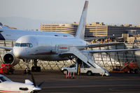 N757SS @ KPHX - Notice the Rocket's logo on the vertical stabilizer. - by Dave Turpie