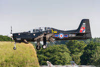 ZF293 @ EGWC - Shorts Tucano T1 ZF293 1 FTS RAF Cosford Air Show 10/6/18 - by Grahame Wills