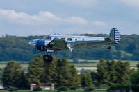 N223CM @ LSZG - Definitive first landing at Grenchen. Classic Formation.