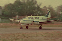 D-IGWS @ LSZD - Landing on the short rwy at Ascona. Scanned from Perutz-slide - by sparrow9