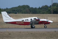N559C @ EGJB - Rolling out after arrival at Guernsey - by alanh