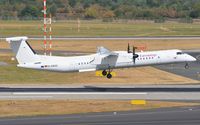 D-ABQC @ EDDL - Landing of a Eurowings DHC8 - by FerryPNL