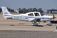 N345ET @ KBOI - Taxiing onto the north GA ramp. - by Gerald Howard