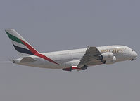 A6-EEK @ DXB - Take off from DUBAI INTERNATIONAL Airport - by Willem Göebel